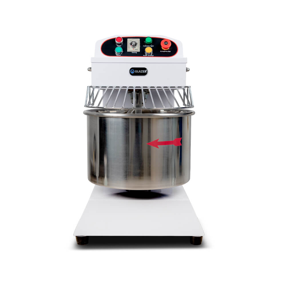 Amasadora de 30 litros industrial 12 kg de masa Glazer HS30