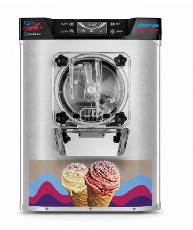 Máquina de helado duro cremolada producción 16 litros Glazer GF-HDM16L-4