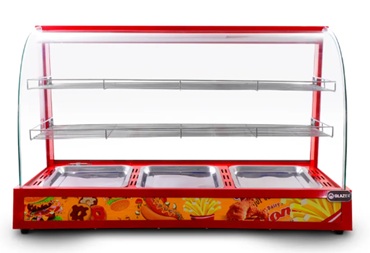 Vitrina caliente sobremesa 95 cm Glazer GC-VMC95-U